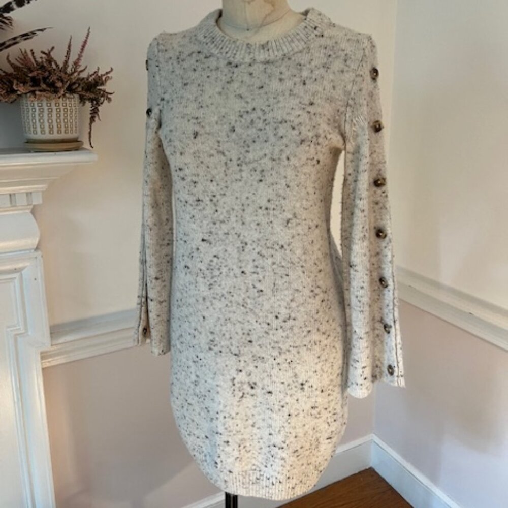Madewell Sweater Dress with Buttons!